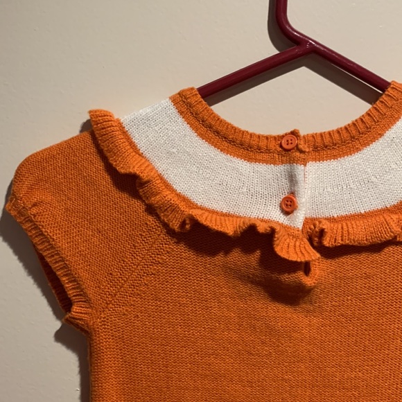 Crazy 8 Pumpkin sweater dress 4yrs - Picture 5 of 9
